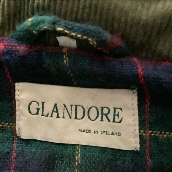 VTG FAR AND AWAY Cast Crew Gift Irish Waxed Utility Jacket GLANDORE Tom Cruise M - Picture 8 of 11